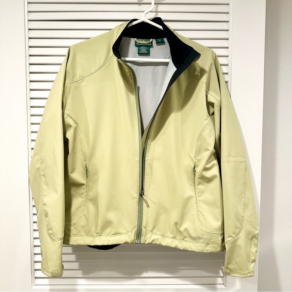 L.L. Bean Nylon Full Zip Jacket, Windbreaker, Large - Picture 2 of 10